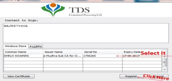 How-to-register-DSC-on-Traces Step 12